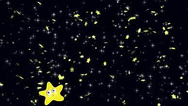 10s带通道星星漂浮闪烁特效视频的预览图